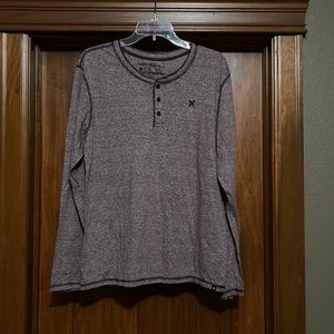 Hurley long sleeve T-shirt size large.